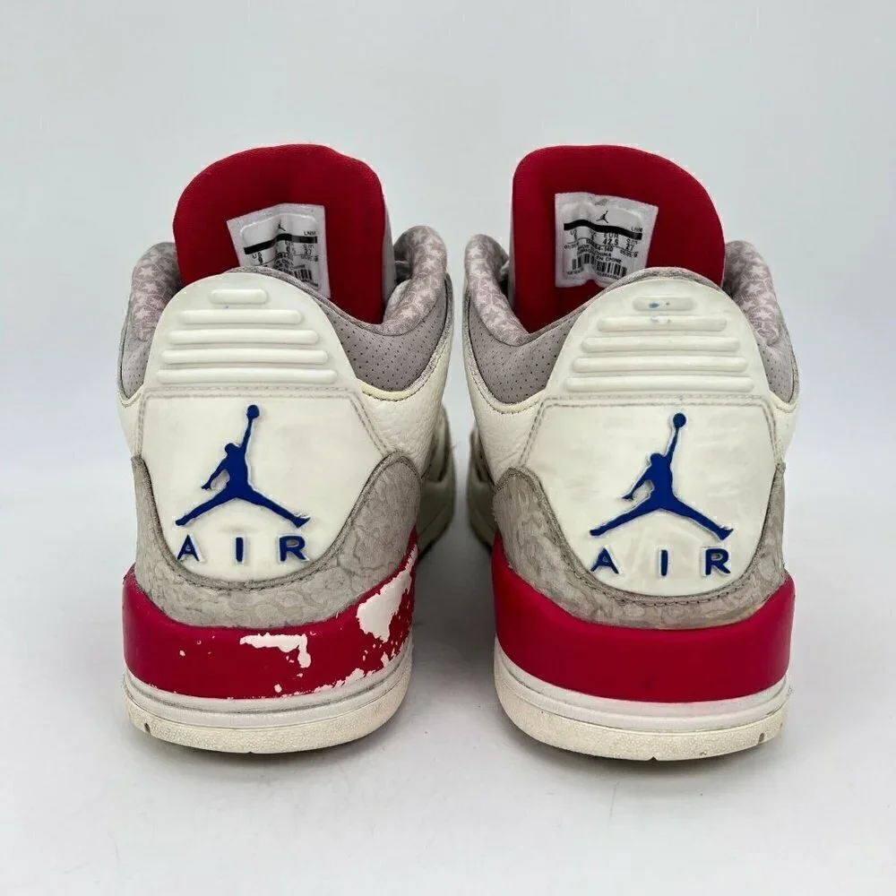 Nike Air Jordan 3 Retro International Flight Men Size 9 Shoes 136064-140